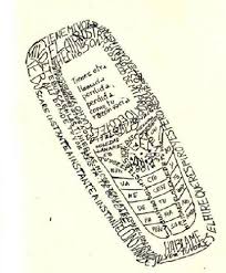 celular caligrama