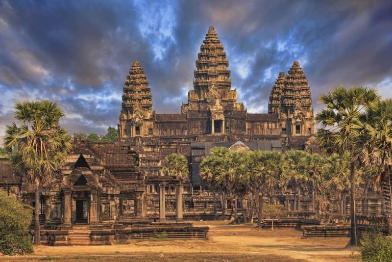 angkor wat en camboya - paisaje religioso