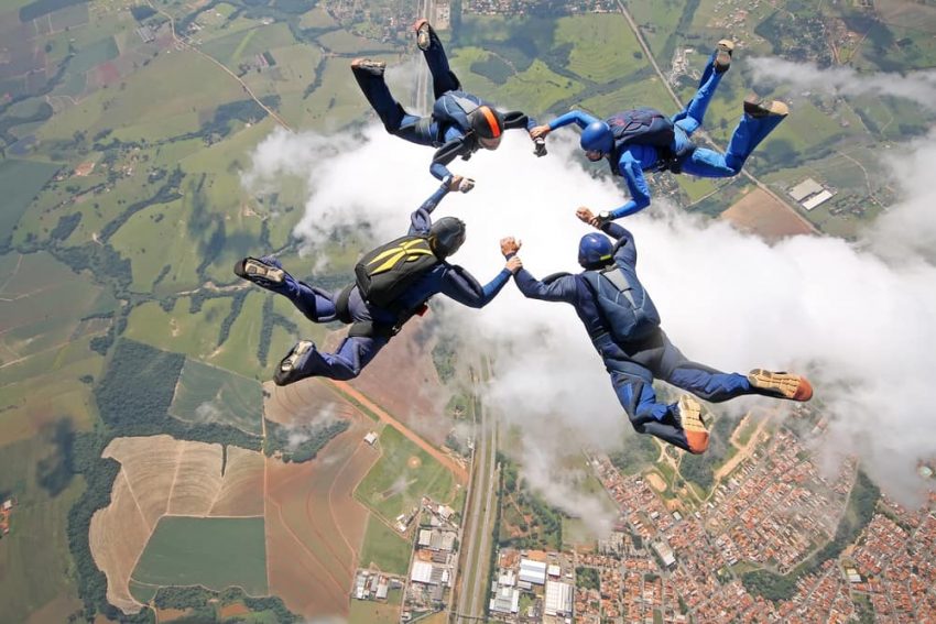 deporte extremo paracaidismo