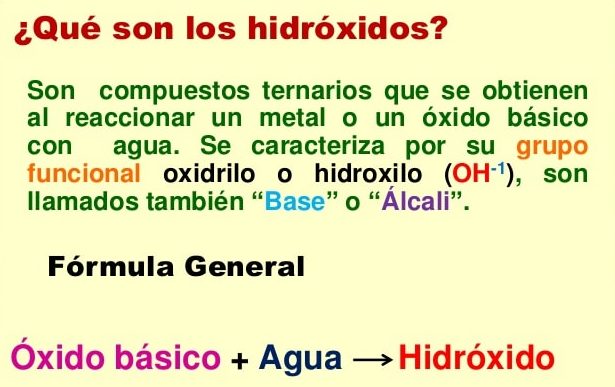 hidroxidos